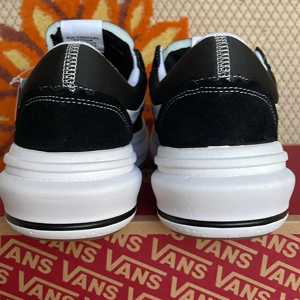 Vans WMNS Oid Skool Over Black/White VN0A7Q5EBA2 Sneakers Platforms